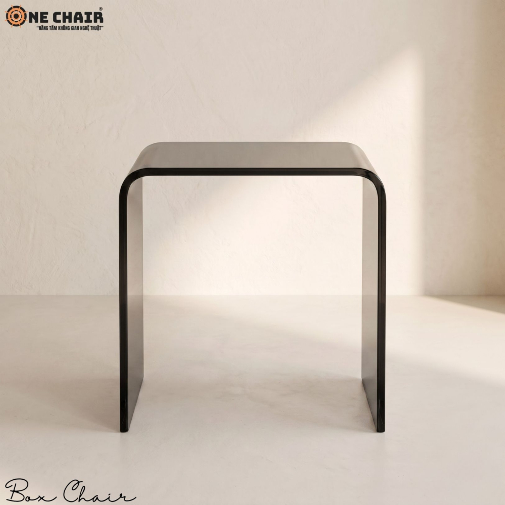 Box Chair Acrylic – Black