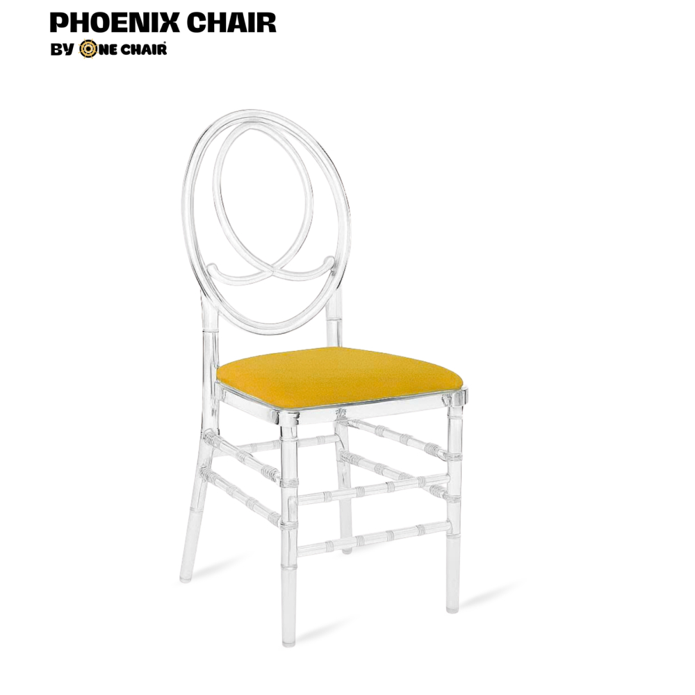 GHẾ SỰ KIỆN CAO CẤP | PHOENIX CHAIR NỆM ĐEN – HIỆN ĐẠI, QUYỀN LỰC, TINH TẾ
