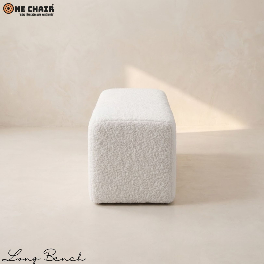 Ghế Băng Vải – White