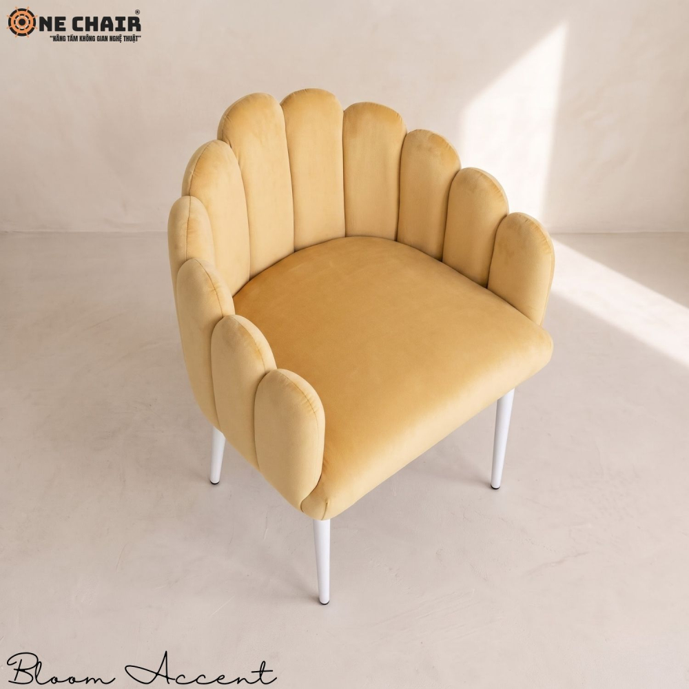 Bloom Accent Chair – Butter Yellow