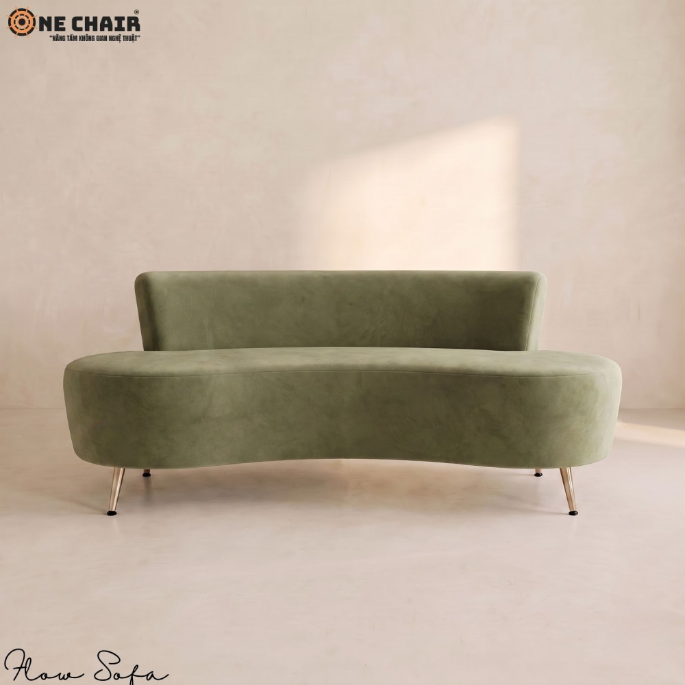 Flow Sofa – Moss Green