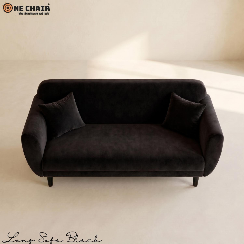 Long Sofa – Black