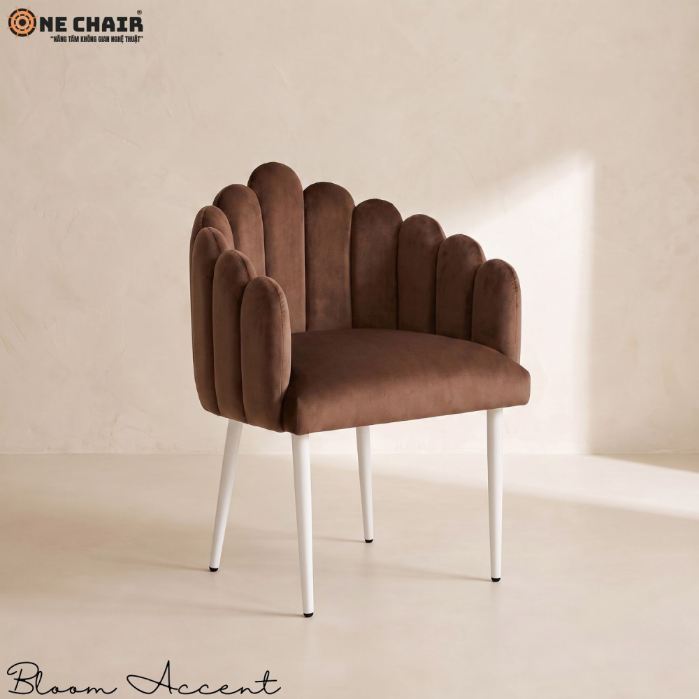 Bloom Accent Chair – Chocolate Brown