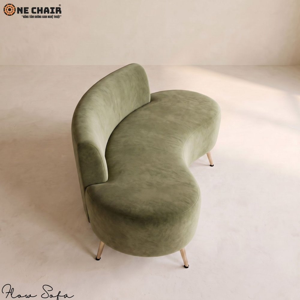 Flow Sofa – Moss Green