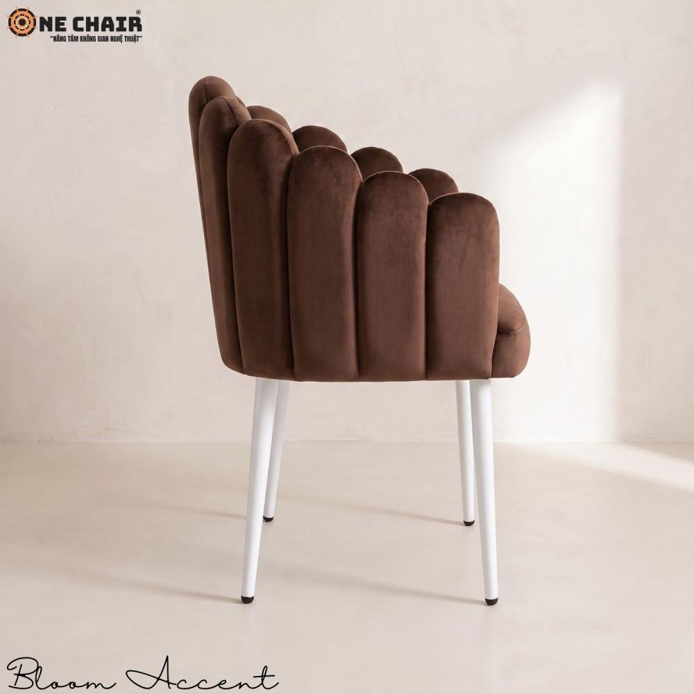 Bloom Accent Chair – Chocolate Brown