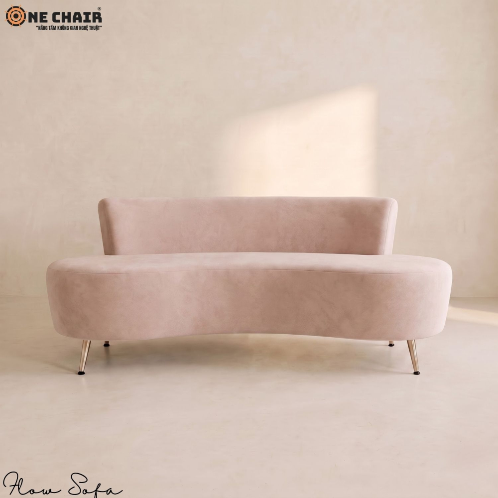 Flow Sofa – Dusty Rose