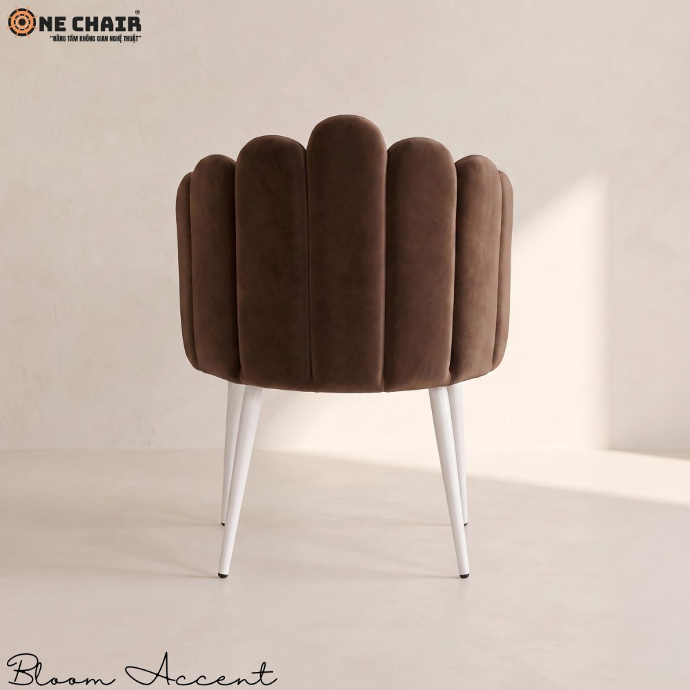 Bloom Accent Chair – Chocolate Brown