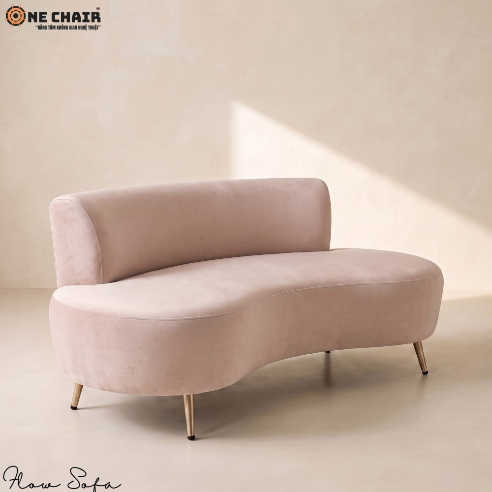 Flow Sofa – Dusty Rose