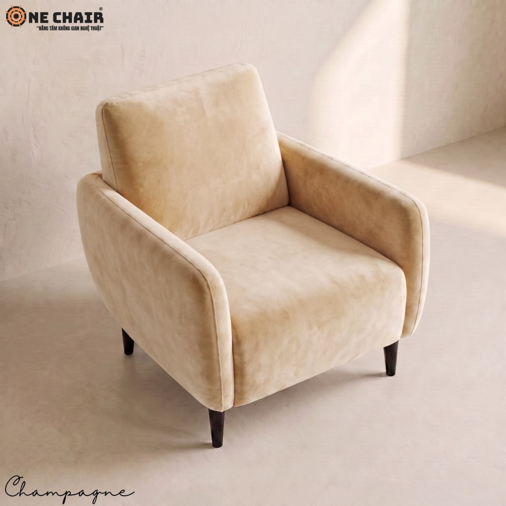 Single Sofa – Champagne
