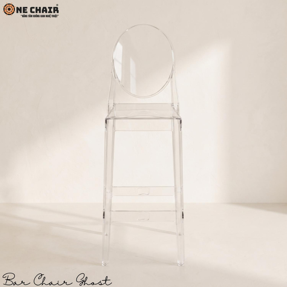 Bar Chair Ghost Crystal