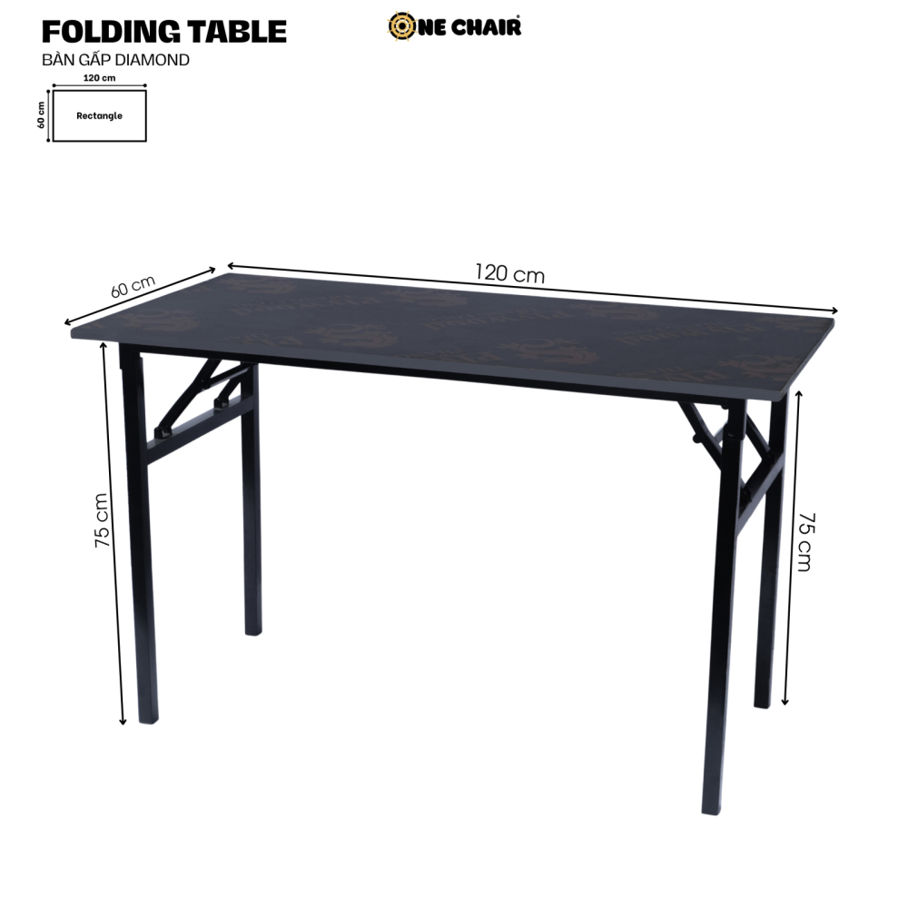 Bàn Dài Sự Kiện IBM Sang Trọng / Folding Table – Bàn Gấp Diamond