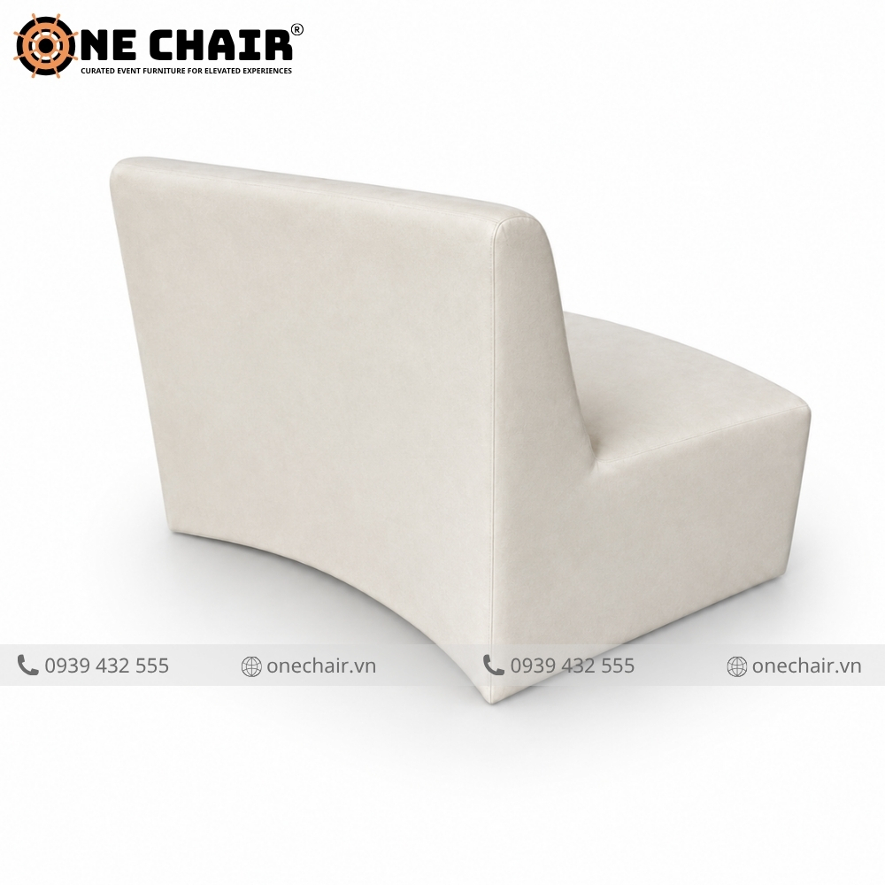 Crescent Curve Modular Sofa Cho Sự Kiện Cao Cấp | ONE CHAIR