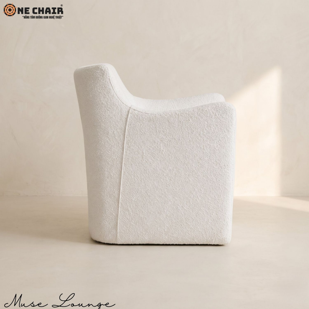 Muse Lounge Chair – White