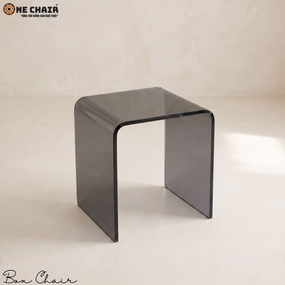 Box Chair Acrylic – Black