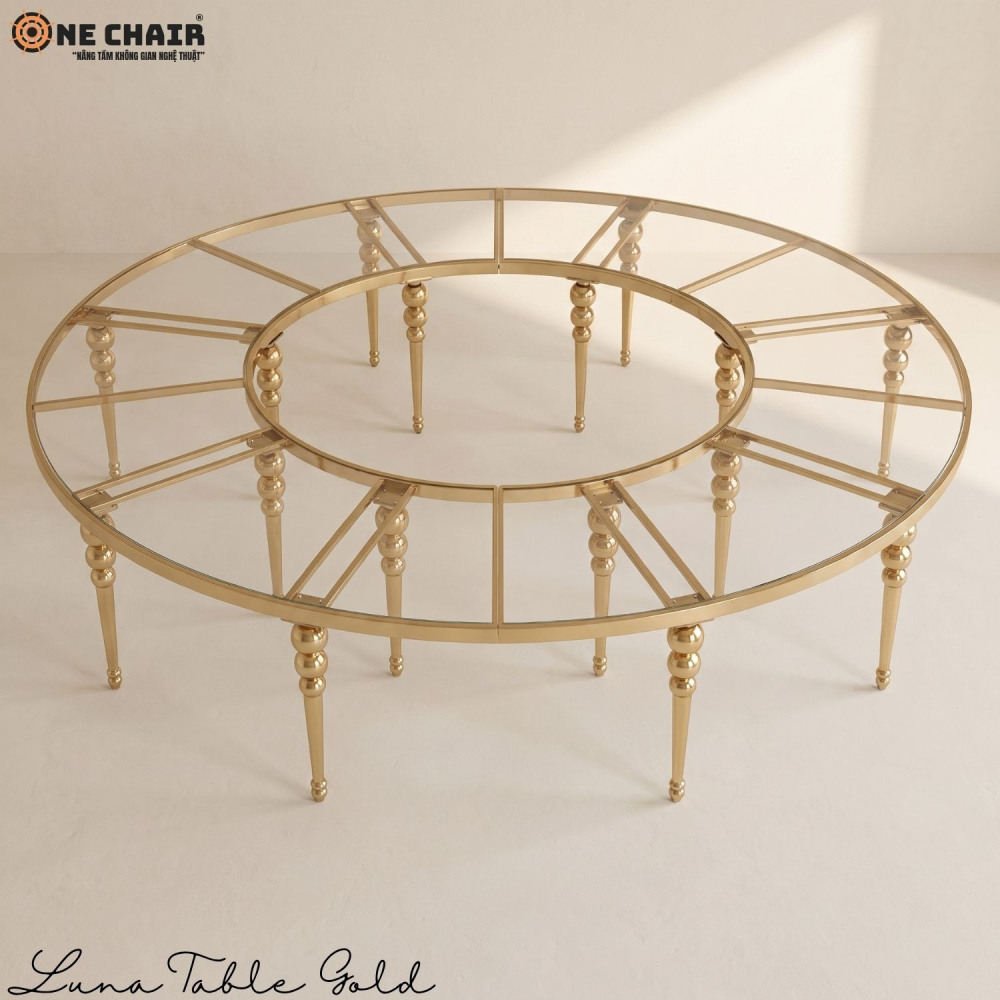 Luna Table Gold