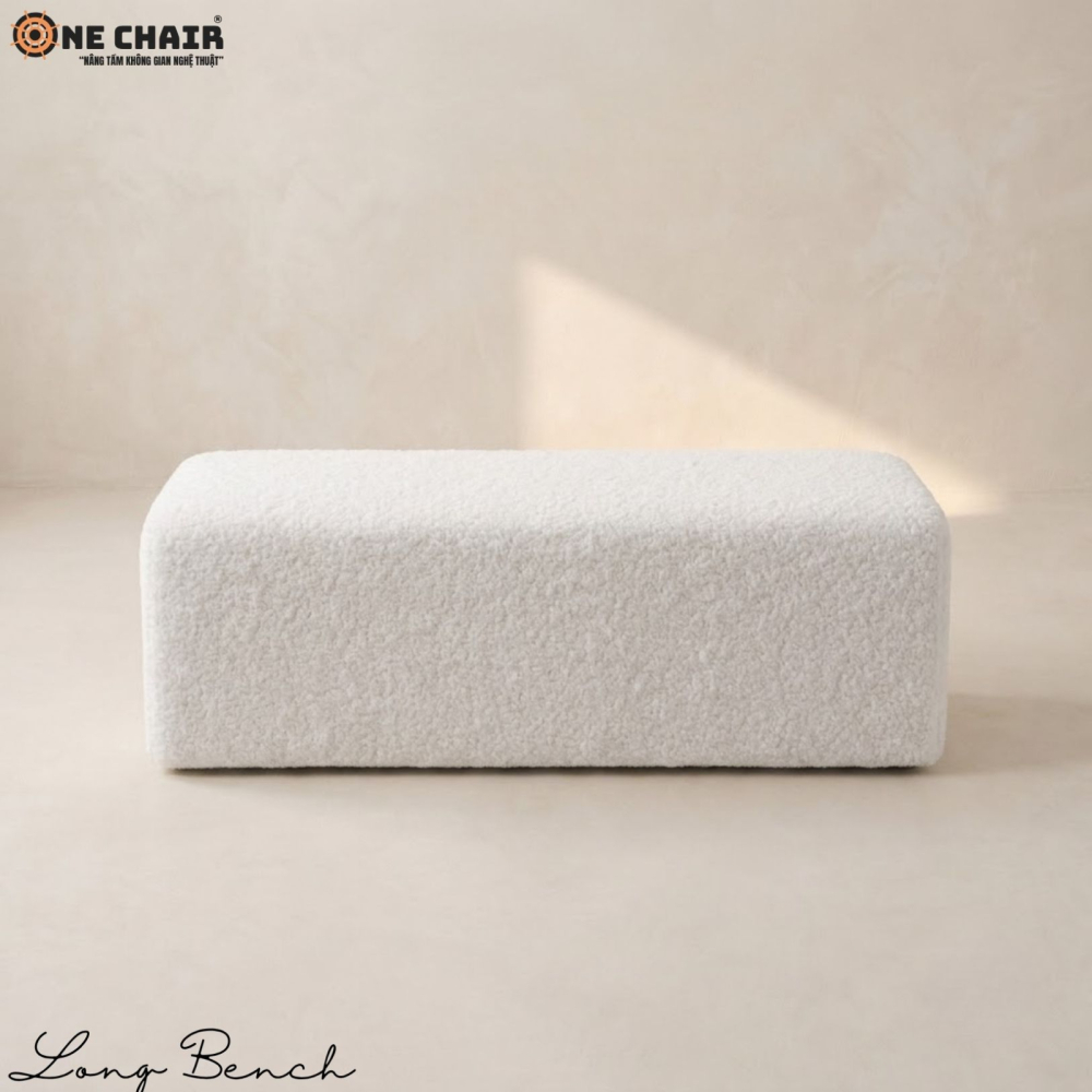 Ghế Băng Vải – White
