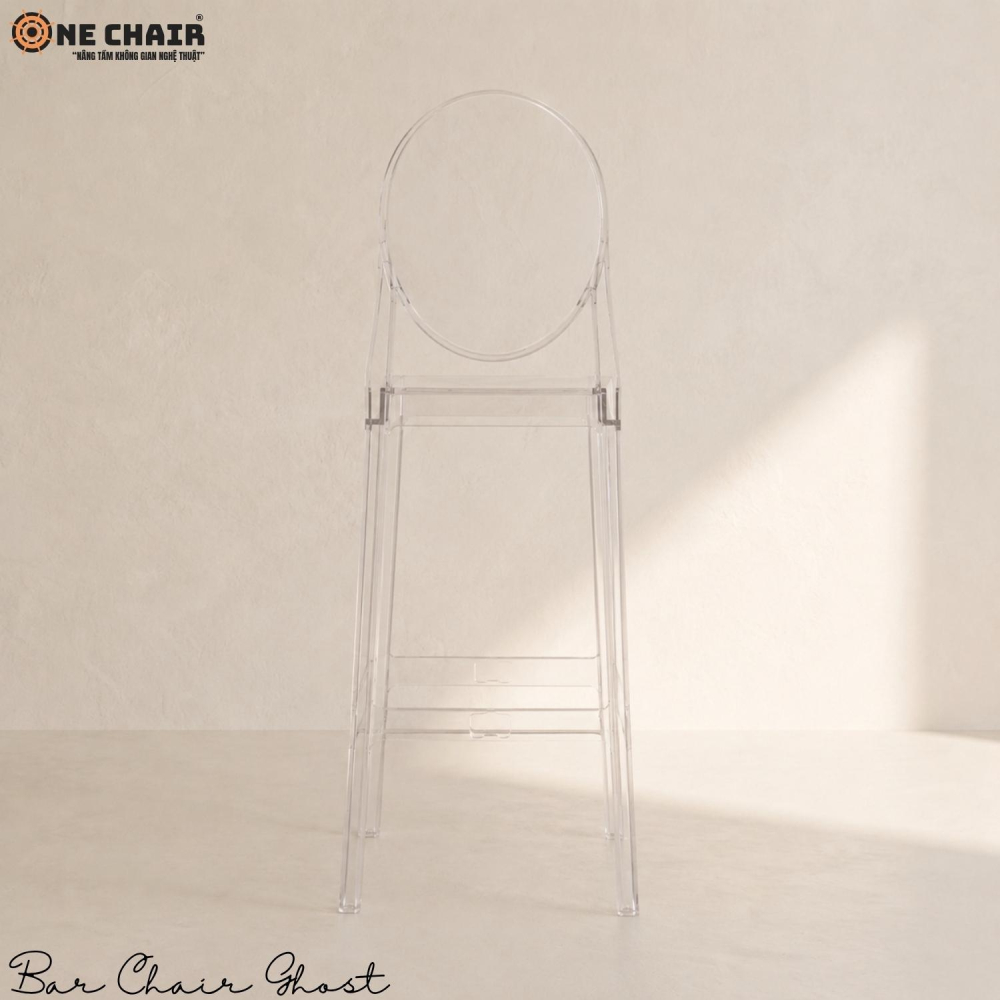 Bar Chair Ghost Crystal