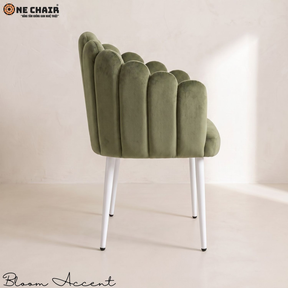 Bloom Accent Chair – Moss Green