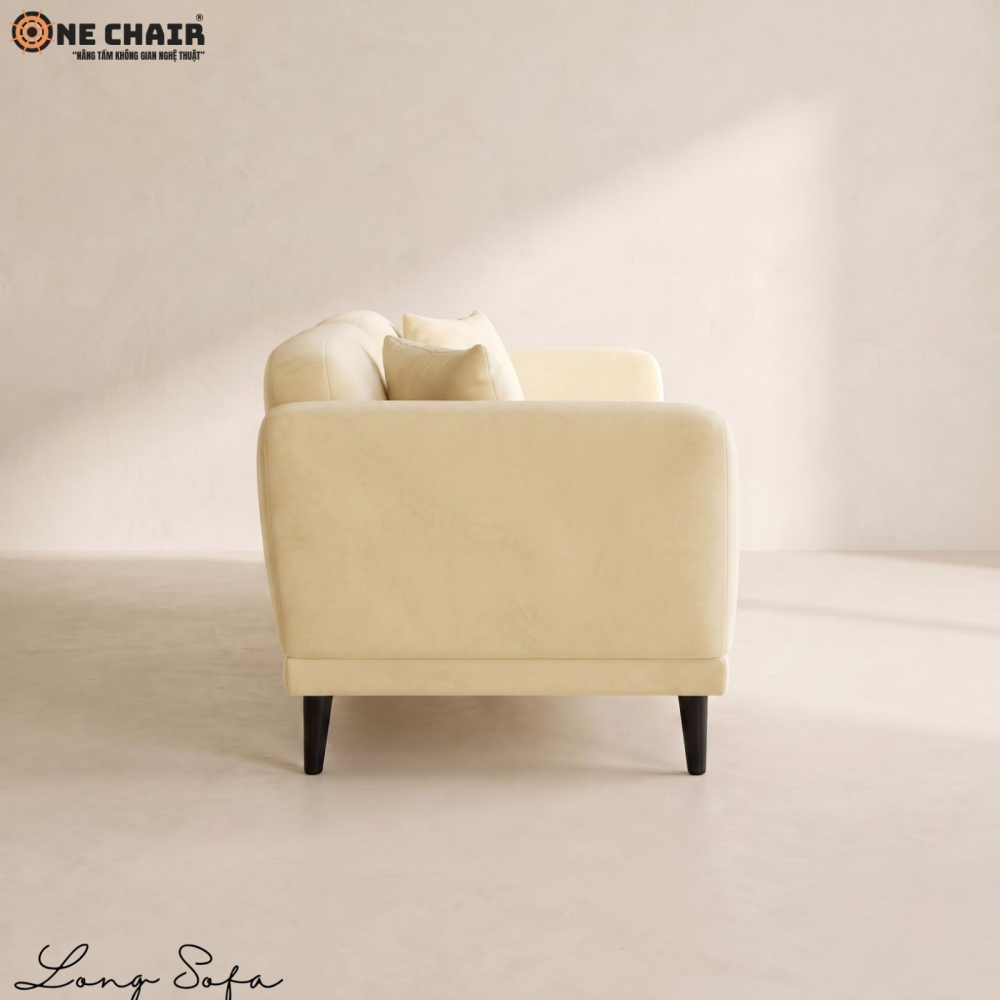 Double Sofa – Butter Yellow
