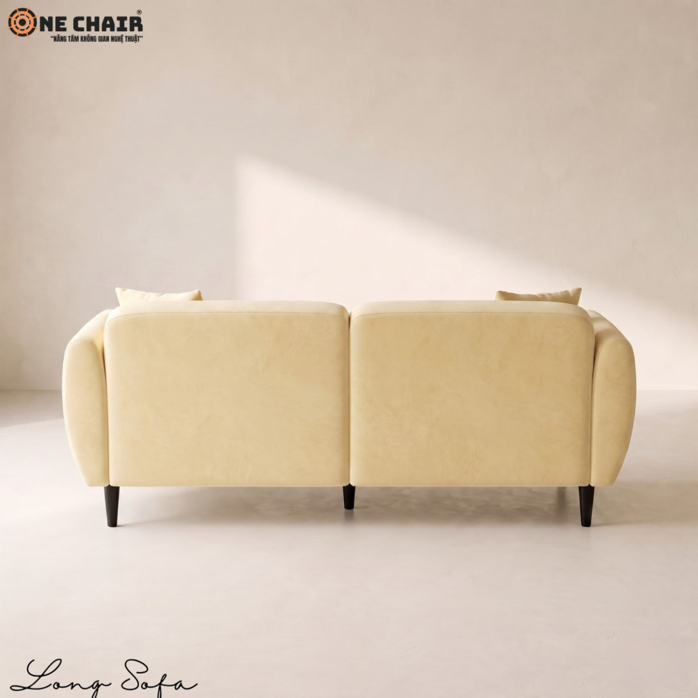 Double Sofa – Butter Yellow