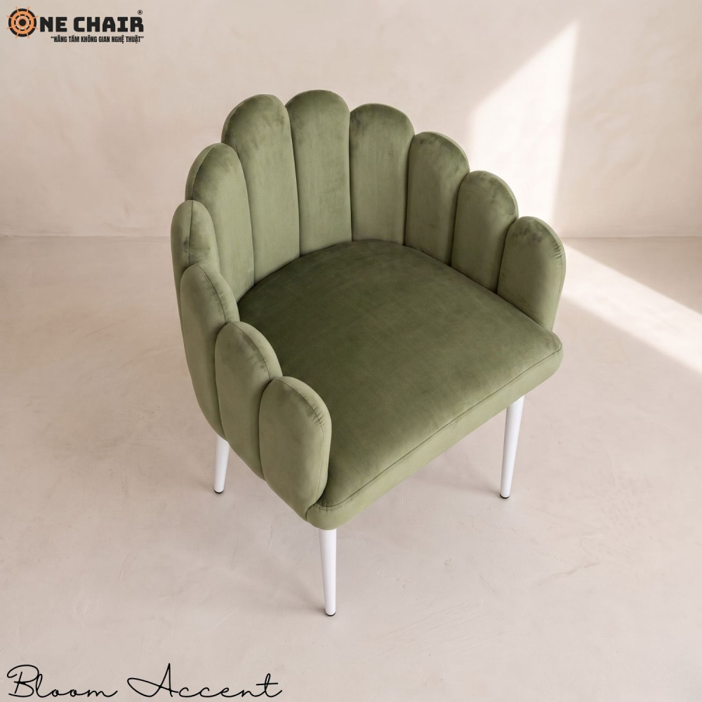 Bloom Accent Chair – Moss Green