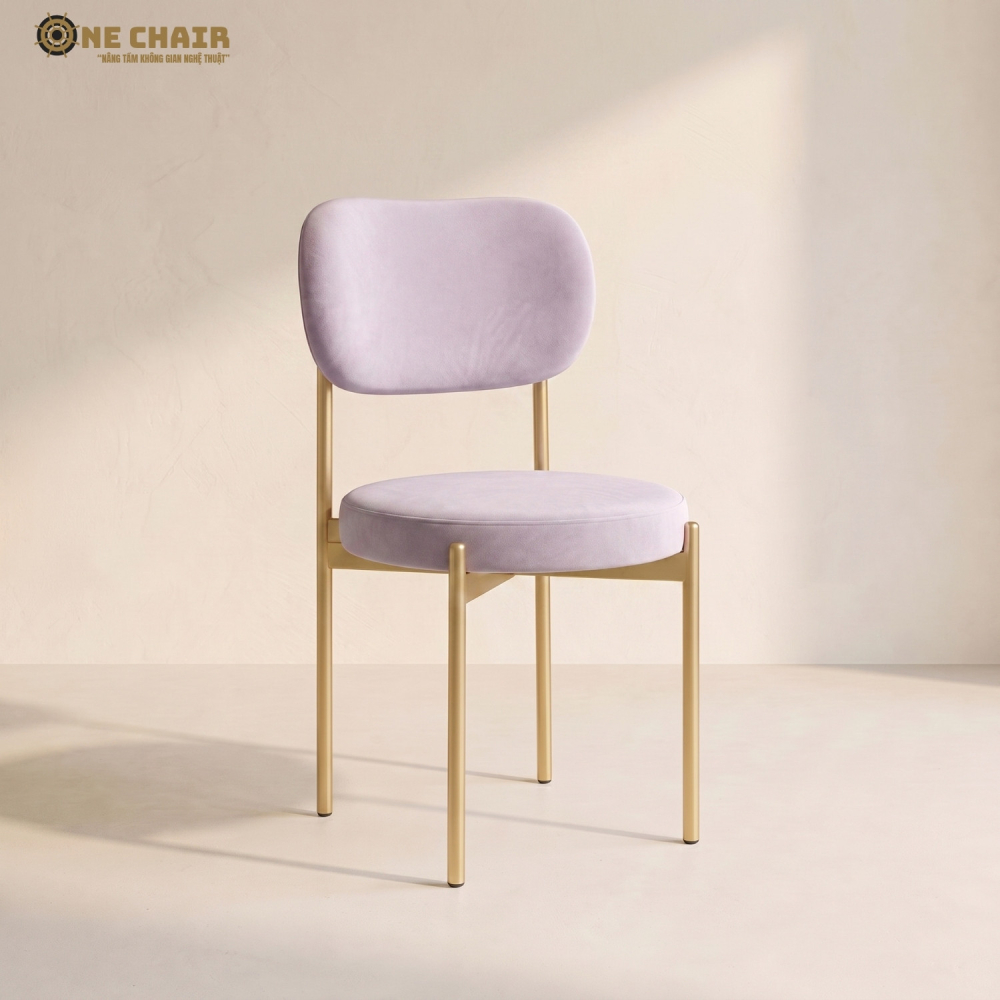 Velvet Chair – Soft Lilac