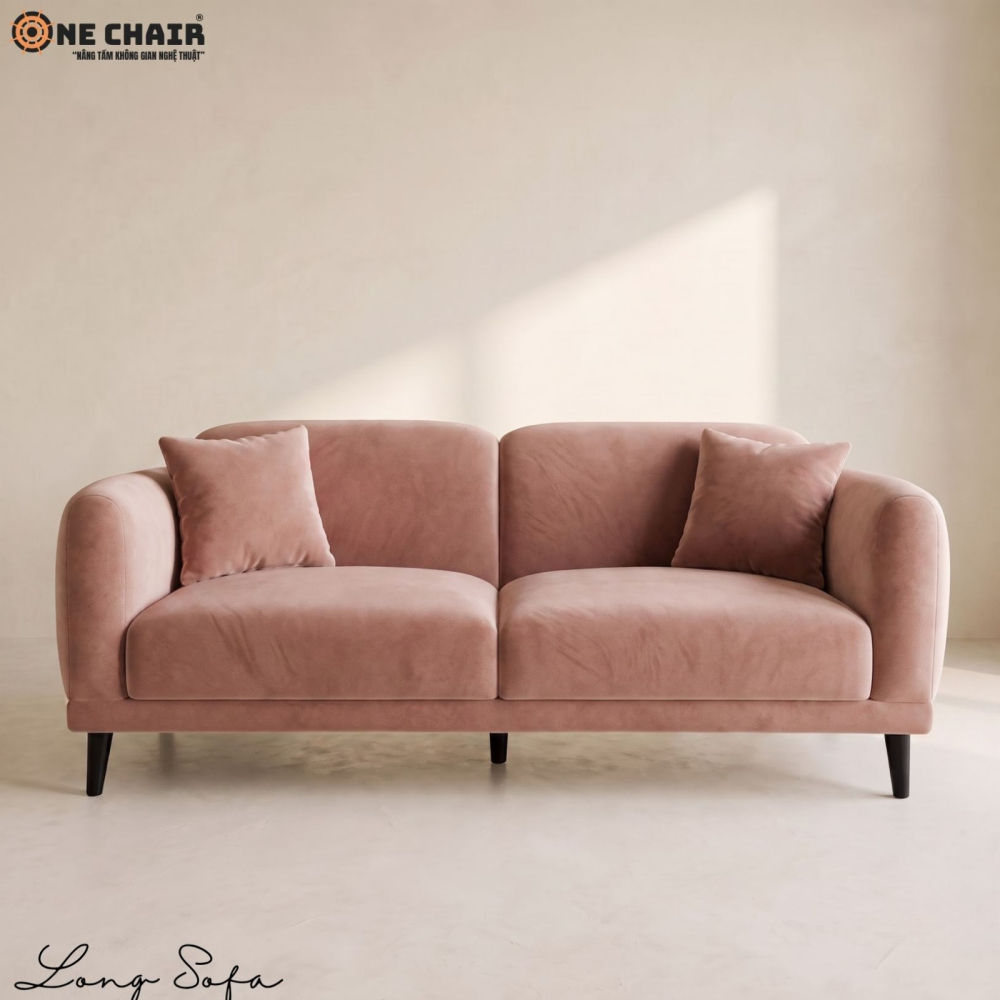 Double Sofa – Dusty Rose