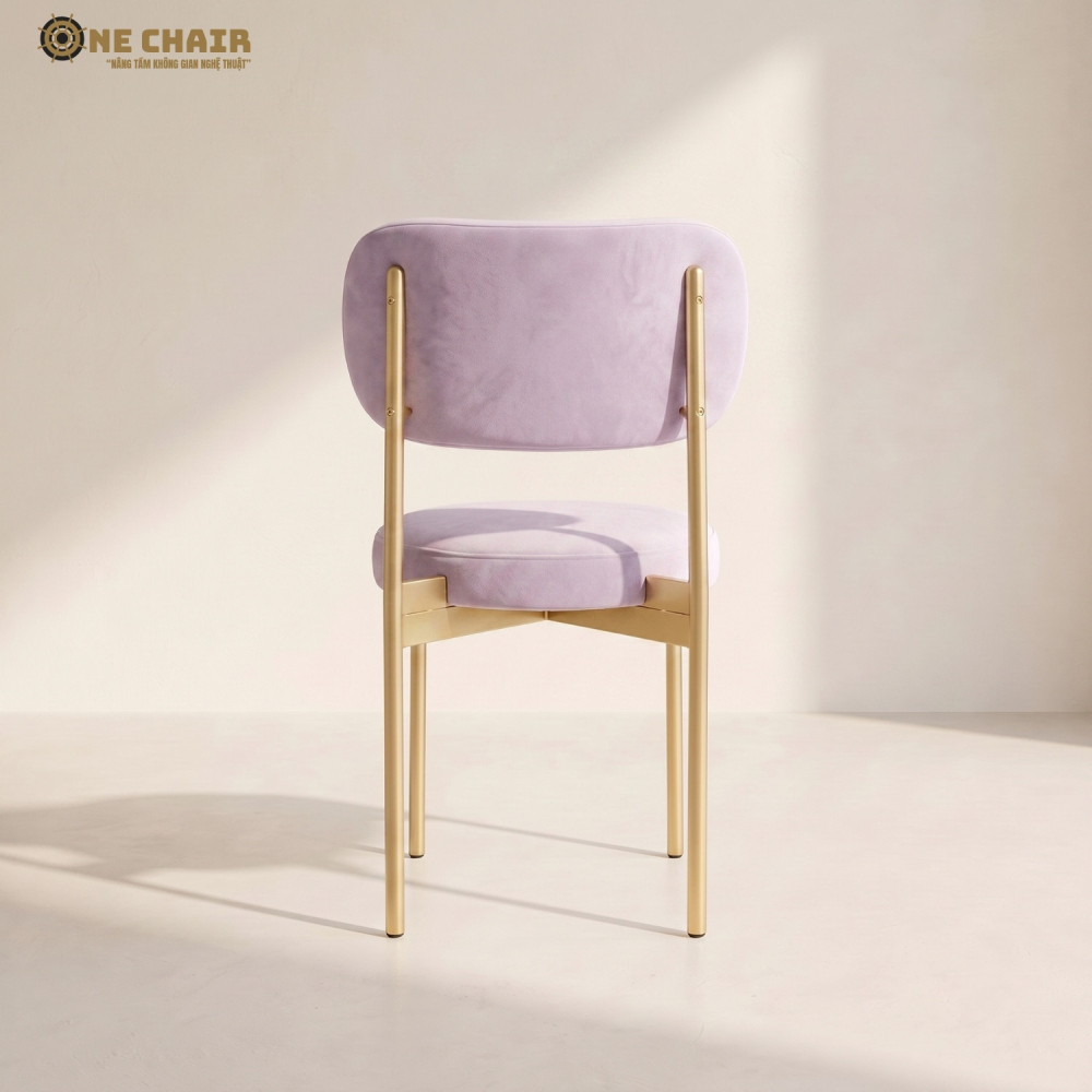 Velvet Chair – Soft Lilac
