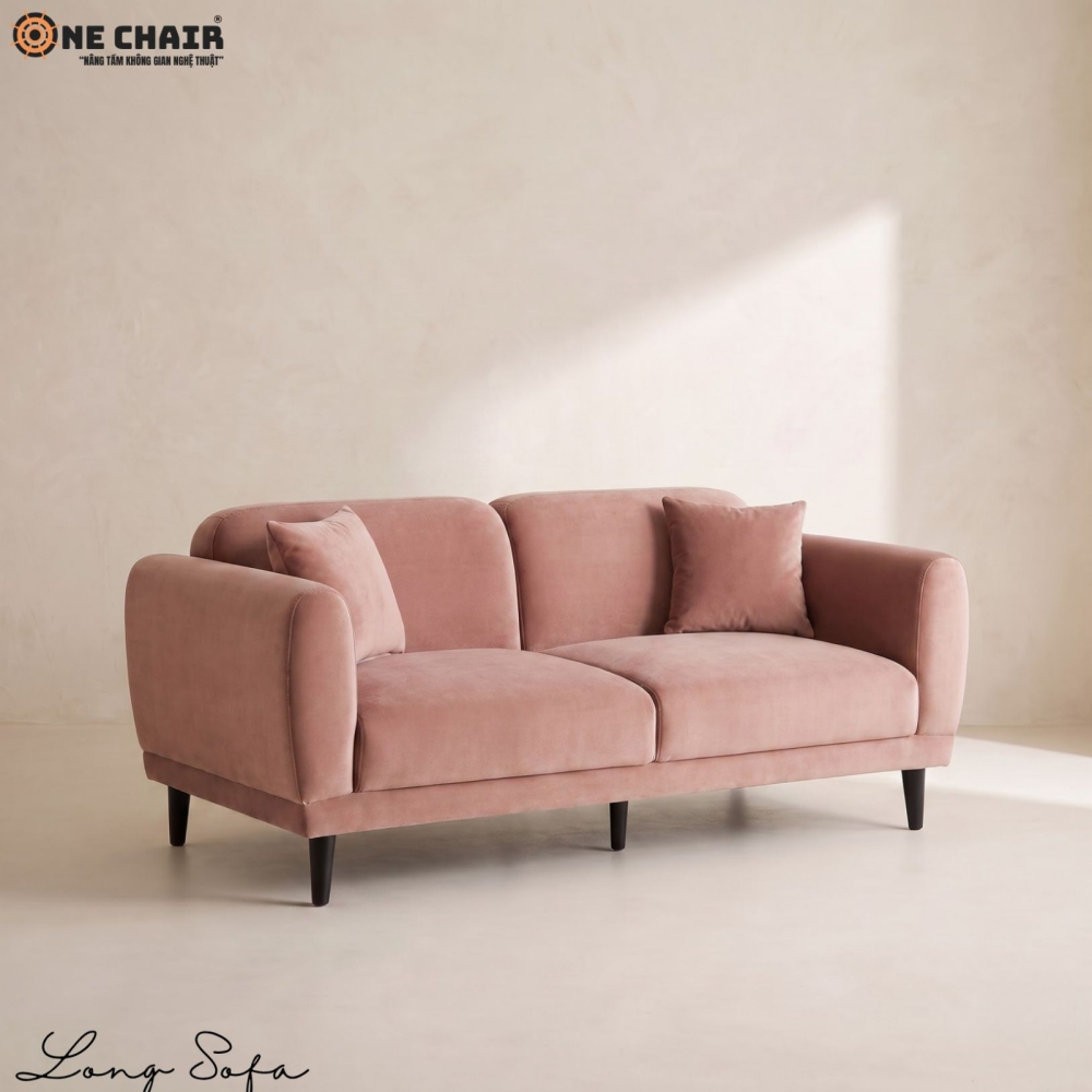 Double Sofa – Dusty Rose