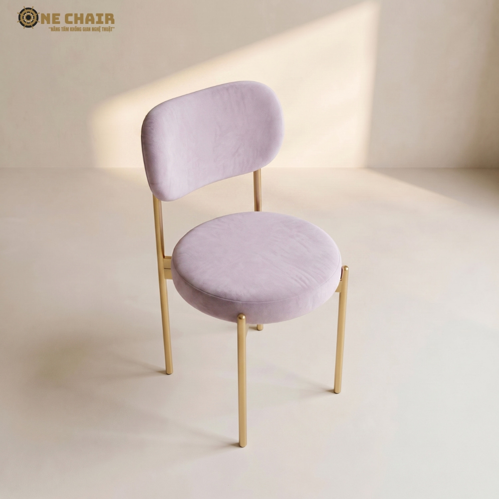 Velvet Chair – Soft Lilac