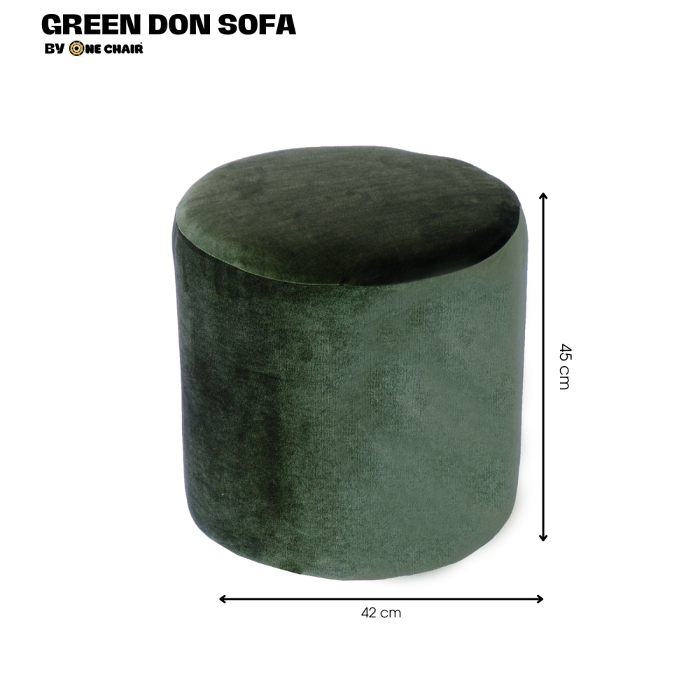 Ghế Sofa Đôn Tròn Nhung Xanh – Phá Cách & Ấn Tượng Trong Sự Kiện Cao Cấp