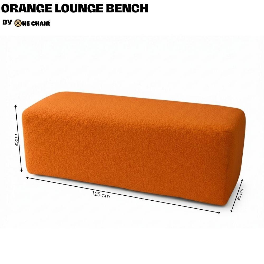 Ghế Lounge Bench Cam – Năng Động & Tạo Điểm Nhấn Không Gian