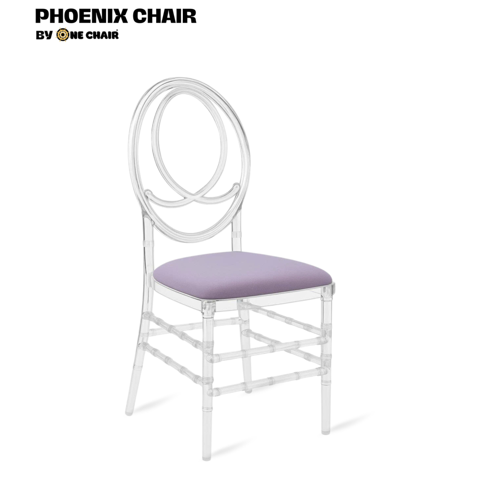 GHẾ SỰ KIỆN CAO CẤP | PHOENIX CHAIR NỆM TÍM – LÃNG MẠN, THANH LỊCH, ĐẦY GU