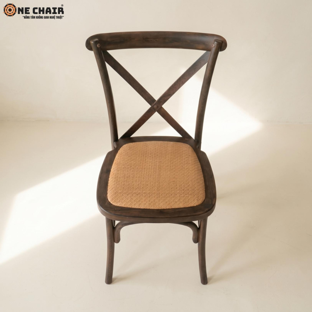 Crossback Chair – Brown