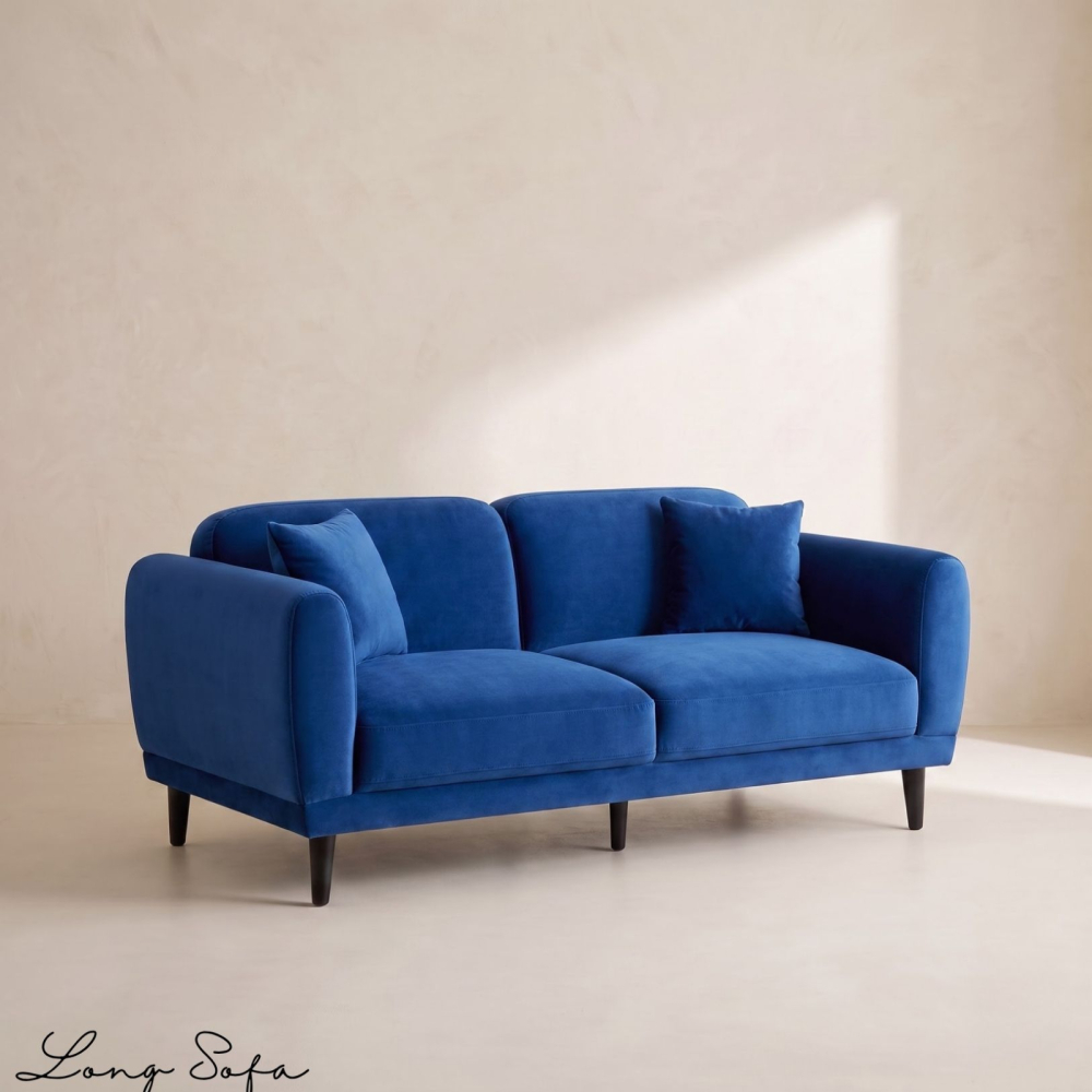 Double Sofa – Cobalt Blue