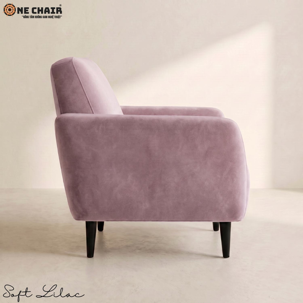 Single Sofa – Soft Lilac