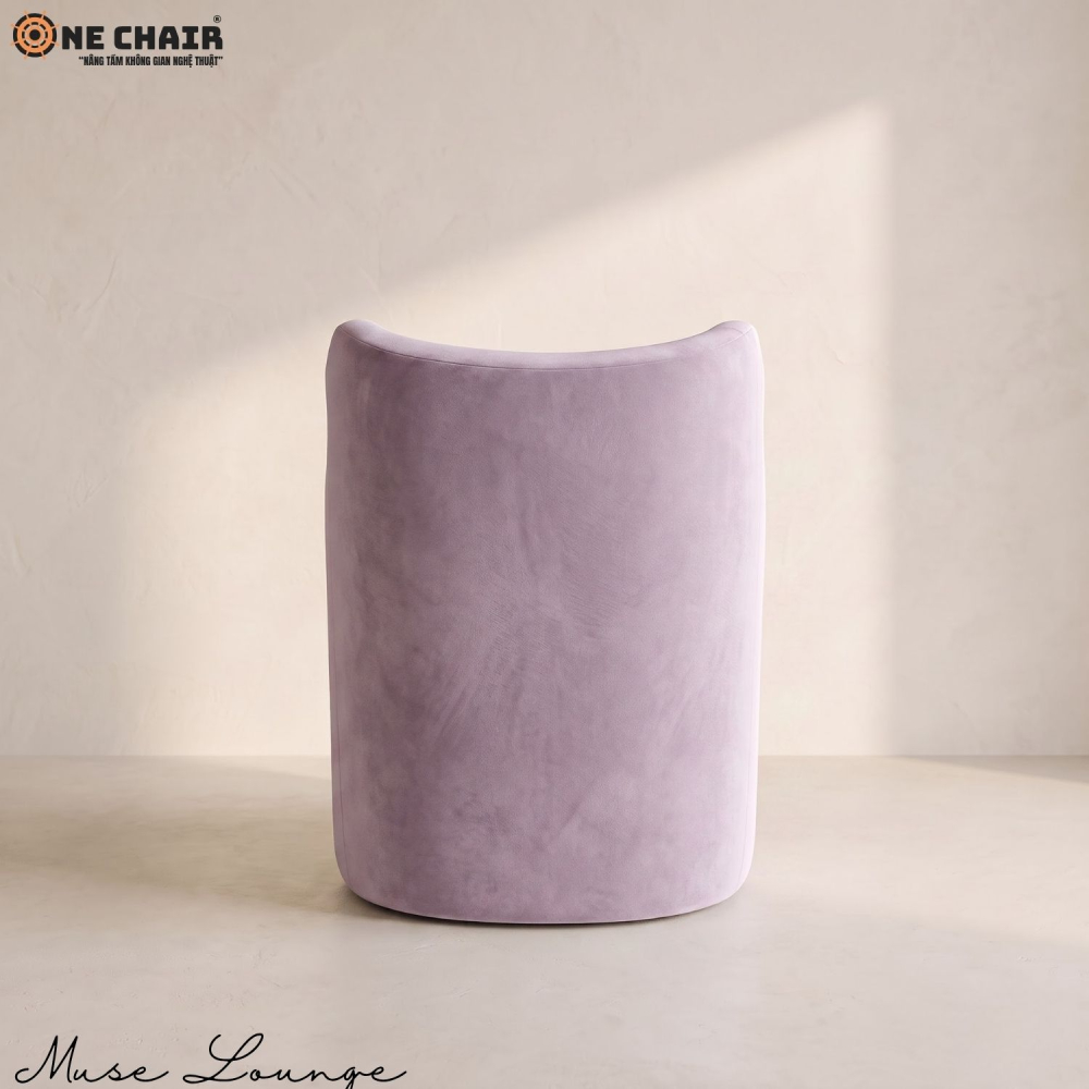 Muse Lounge Chair – Soft Lilac