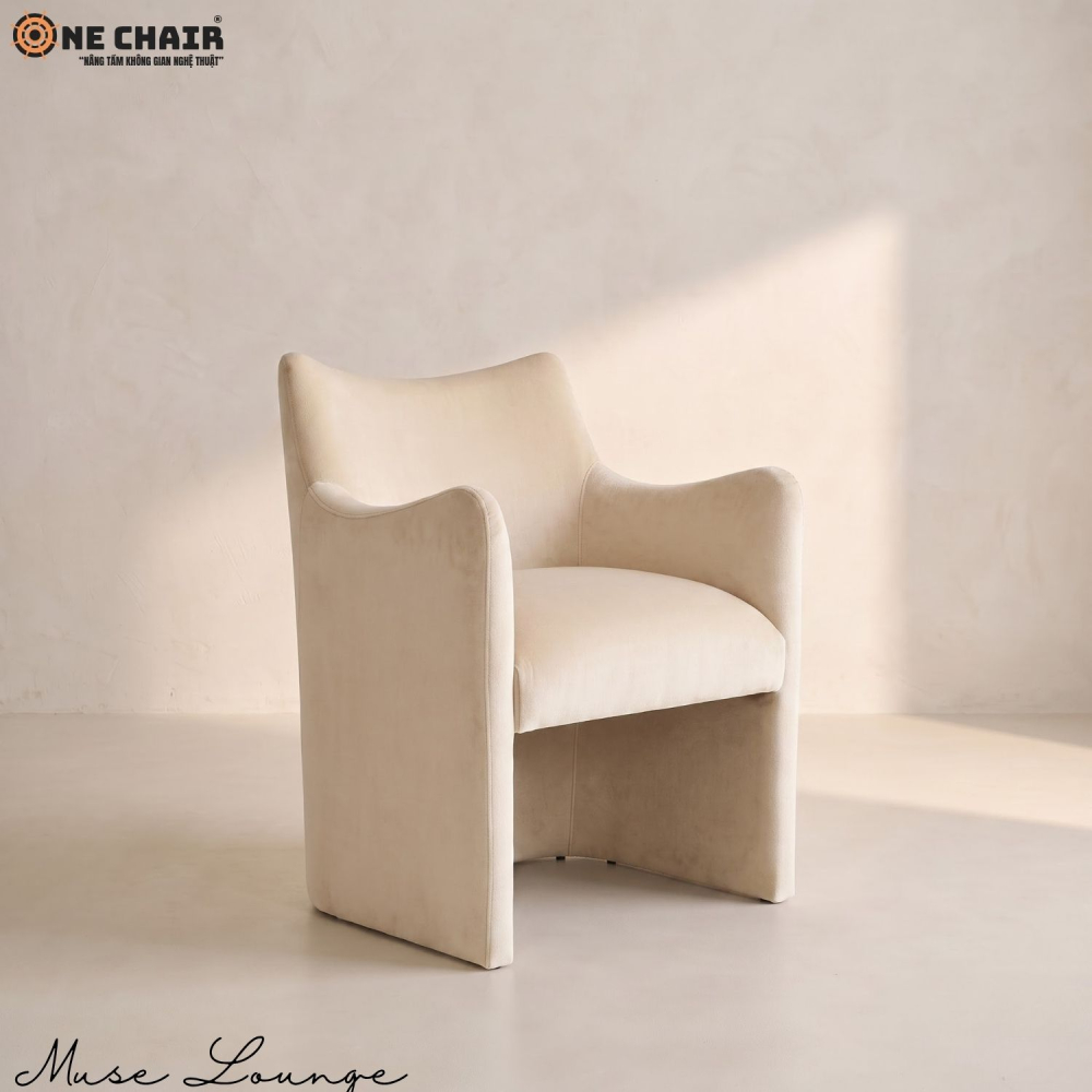 Muse Lounge Chair – Champagne