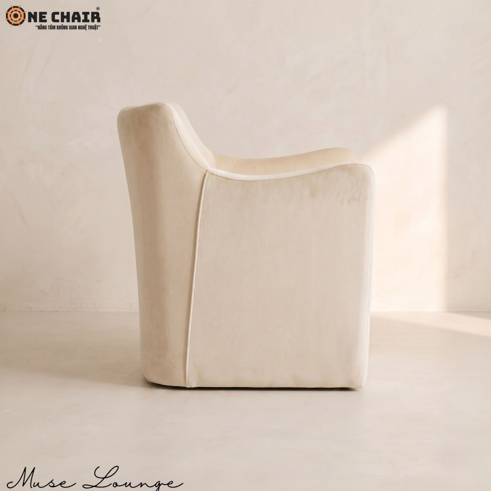 Muse Lounge Chair – Champagne