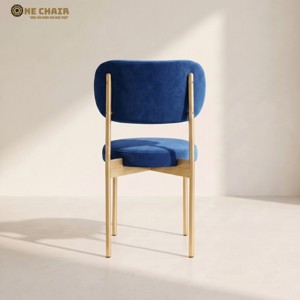 Velvet Chair – Cobalt Blue