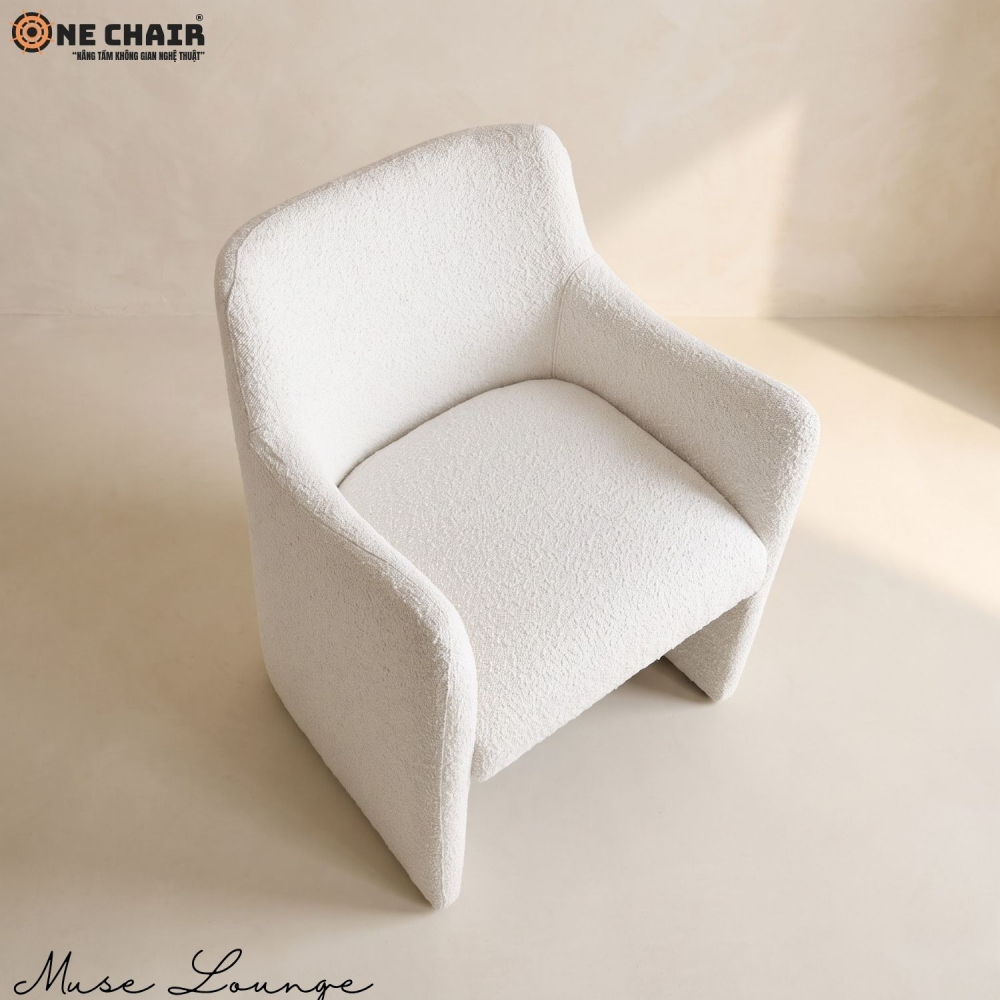 Muse Lounge Chair – White