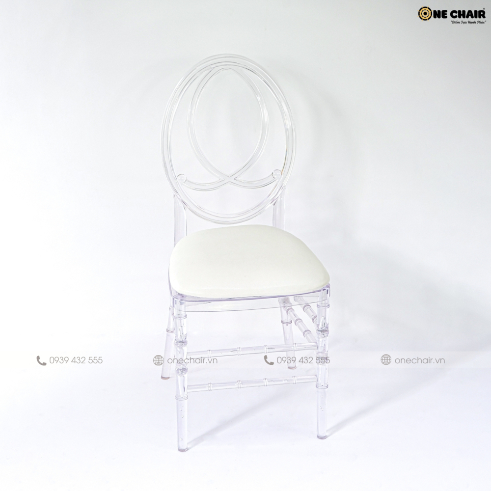 Phoenix Chair – Cho Thuê Ghế Sự Kiện Trong Suốt Cá Tính & Độc Đáo