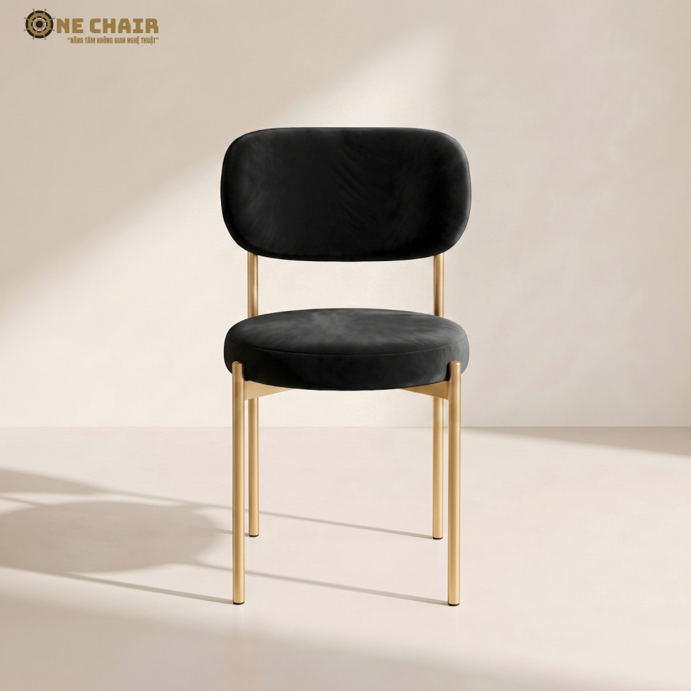 Velvet Chair – Black