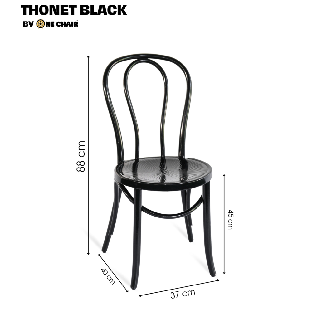 GHẾ SỰ KIỆN CAO CẤP | THONET BLACK – VẺ ĐẸP CỔ ĐIỂN TỐI GIẢN