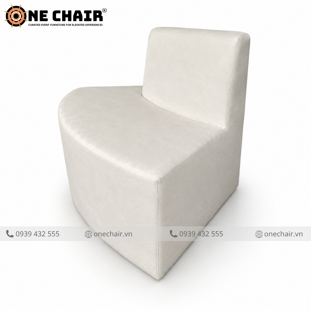 Crescent Curve Modular Sofa Cho Sự Kiện Cao Cấp | ONE CHAIR