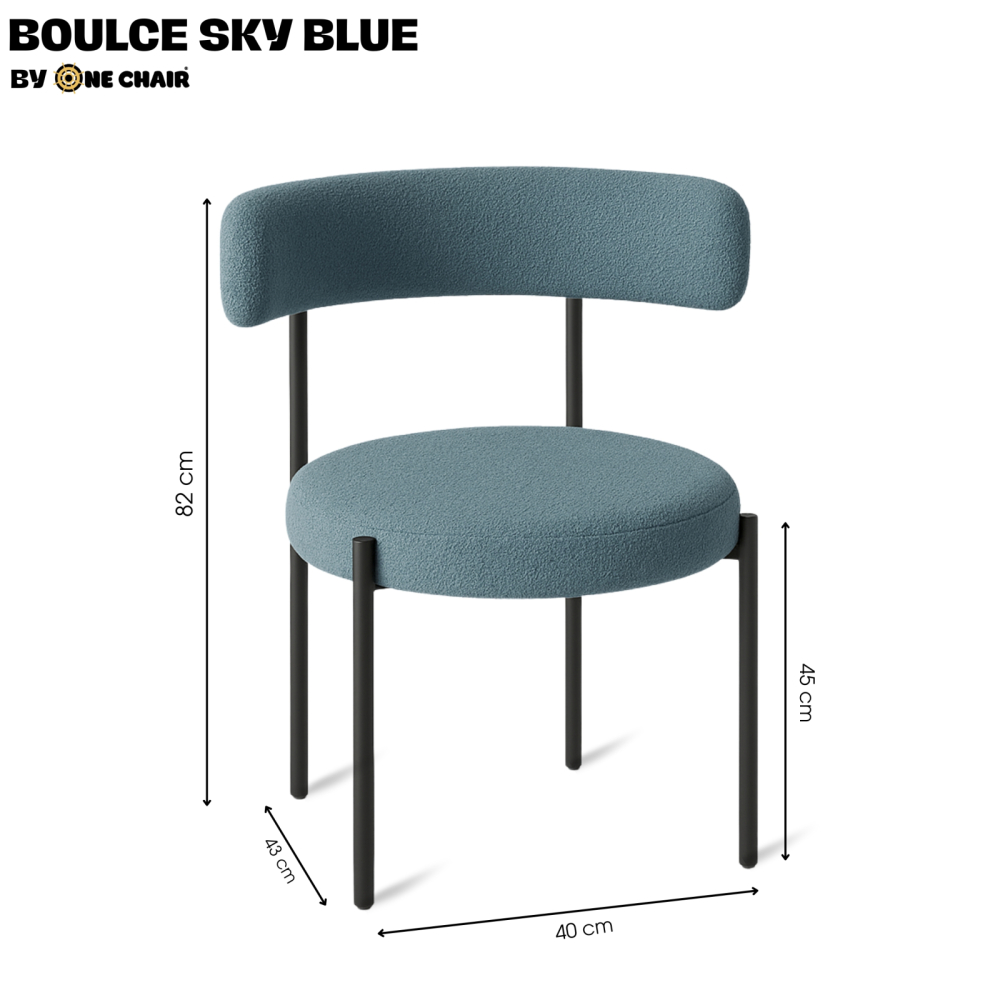 Bouclé Ruby Wine – Khung Kim Loại Đen | Ghế Sofa Mini Sang Trọng