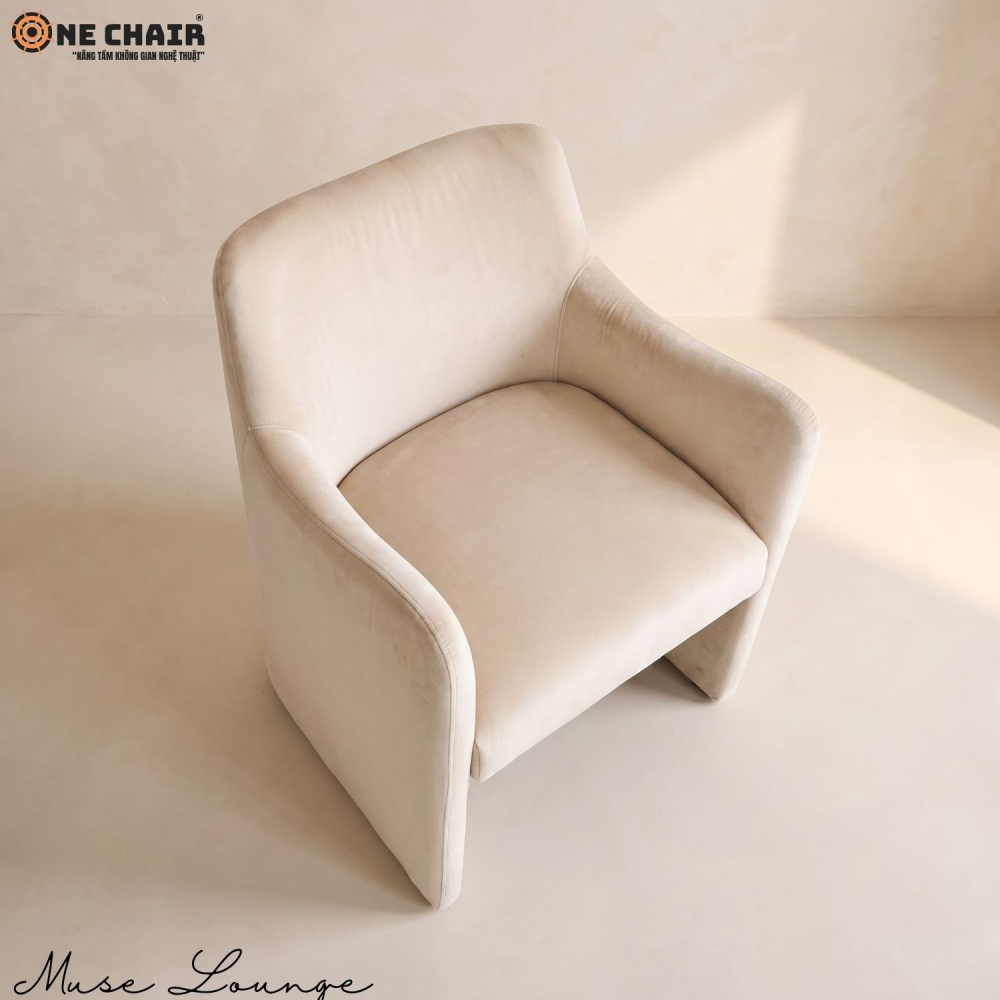 Muse Lounge Chair – Champagne