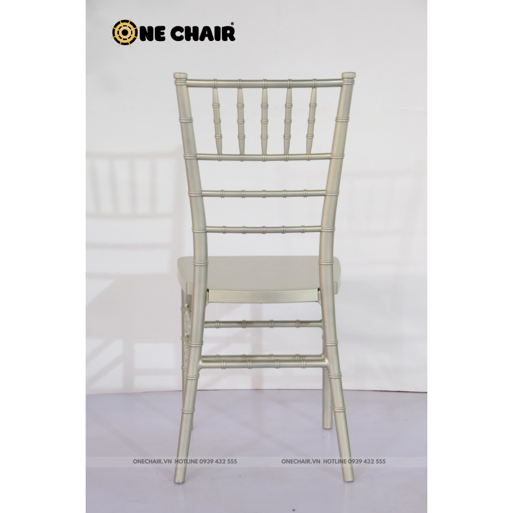 Ghế Chiavari Tiffany - Resin Màu Champagne