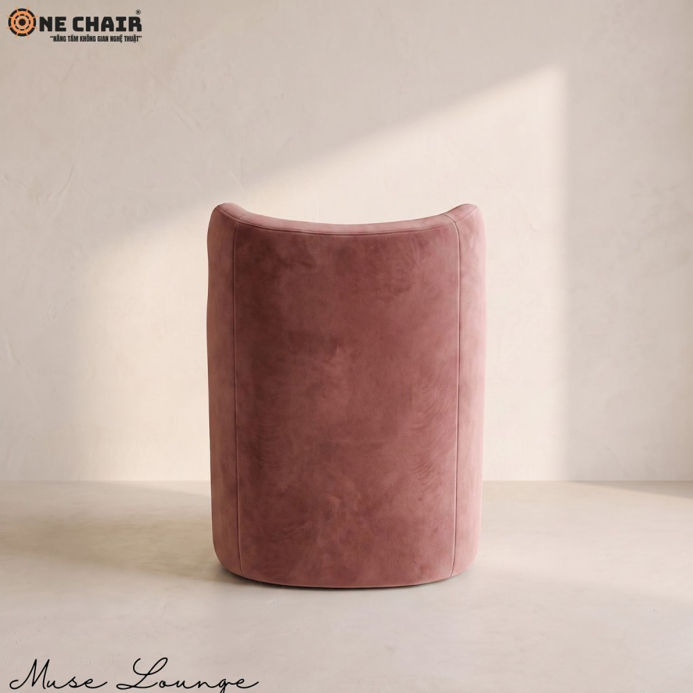 Muse Lounge Chair – Pink