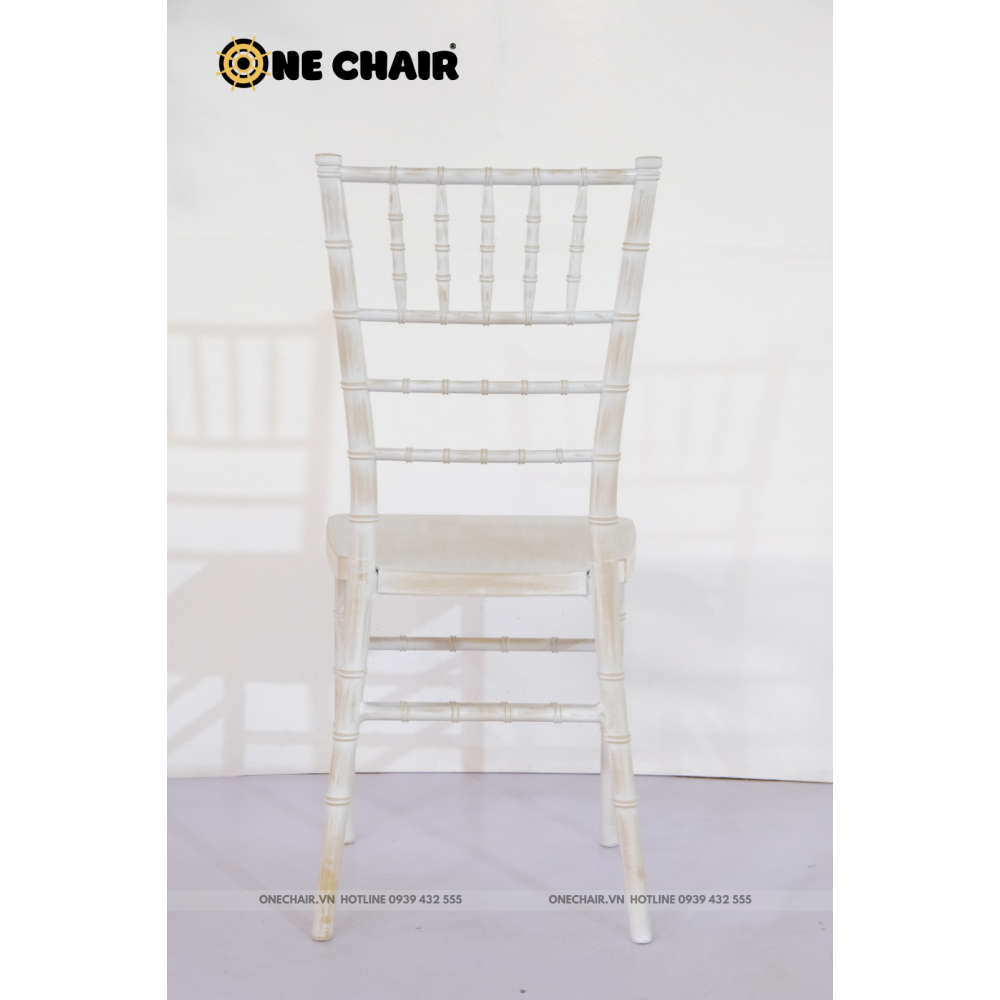 Ghế Chiavari Tiffany - Resin Màu Scratched Wood